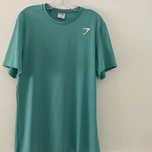 Gymshark Teal Short-Sleeve Performance Tee